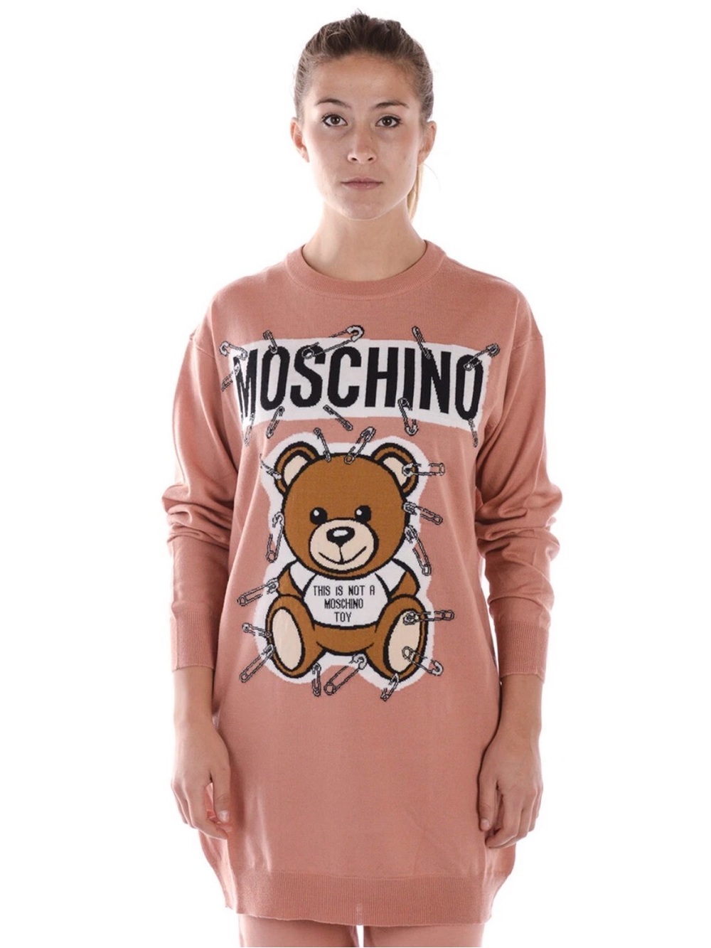 MOSCHINO This is Not a Moschino Toy Sweater Dress XS